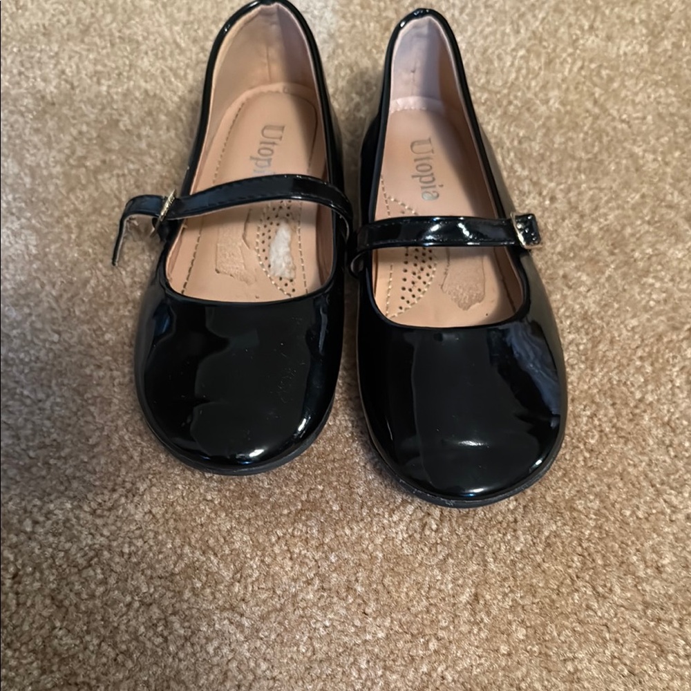 Topia Kids Black Mary Jane Shoes